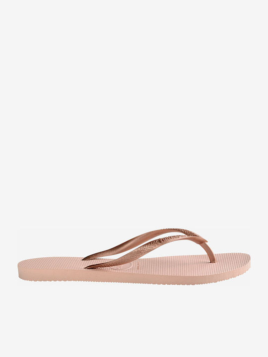 Havaianas Slim Σαγιονάρες σε Ροζ Χρώμα