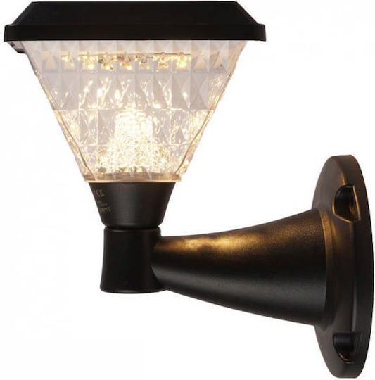 Lightex Επιτοίχιο Ηλιακό Φωτιστικό 1.5W 150lm Θερμό Λευκό 3000K με Τηλεχειριστήριο IP65 160x160x63εκ.