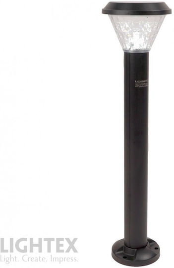 Lightex Ηλιακό Φωτιστικό Δαπέδου 1.5W 150lm Θερμό Λευκό 3000K με Φωτοκύτταρο και Τηλεχειριστήριο IP65 16x16x63εκ.