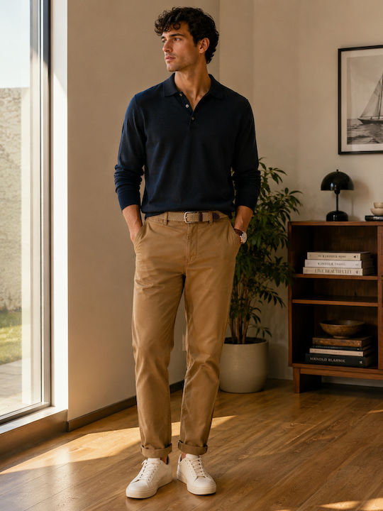 Koyote Pantaloni Chino Elastic Maro