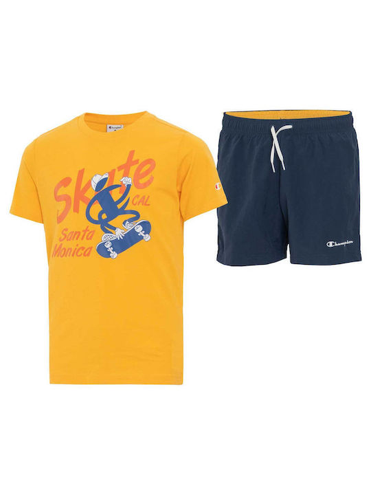Champion Σετ Καλοκαιρινό 2τμχ Yellow