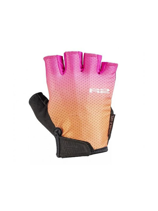 R2 Women's Cycling Gloves with Gel Pink
