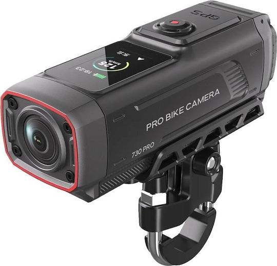 Akeeyo 512GB Action Camera 2K Υποβρύχια και Wi-Fi Μαύρη