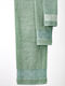 Whitegg Bath Towels Set 3 pcs T131 Green Weight 500gsm