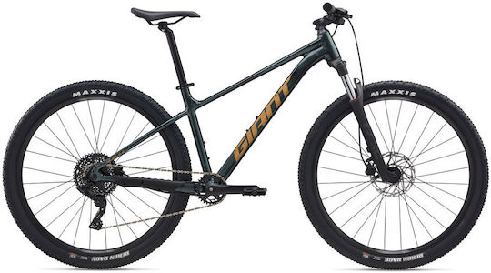 Giant Talon 2 29 Zoll 2026 Grünes Mountainbike mit 9 Geschwindigkeiten