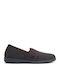 Heel Enclosed Winter Men's Brown Slippers