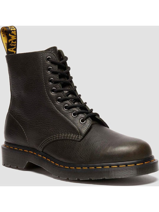 1460 Pascal 8 Eye Boot Leder Schwarz Herrenstiefel