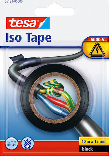 Tesa Insulation Tape 15mm x 10m Black
