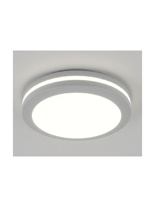 Inlight Außen-Deckenleuchte Mit Eingebauter LED In Grau Farbe 3173