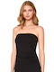 Strapless Μαύρο Γυναικείο Φανελάκι