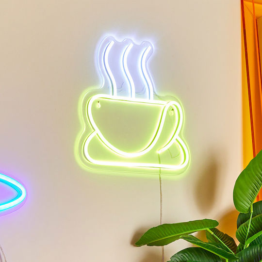Neon Lămpi Decorative Pentru Masă Cafe LED