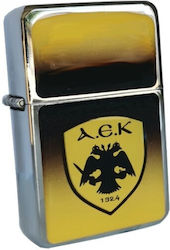 Mado Aek Feuerzeug Flamme in Silber Farbe