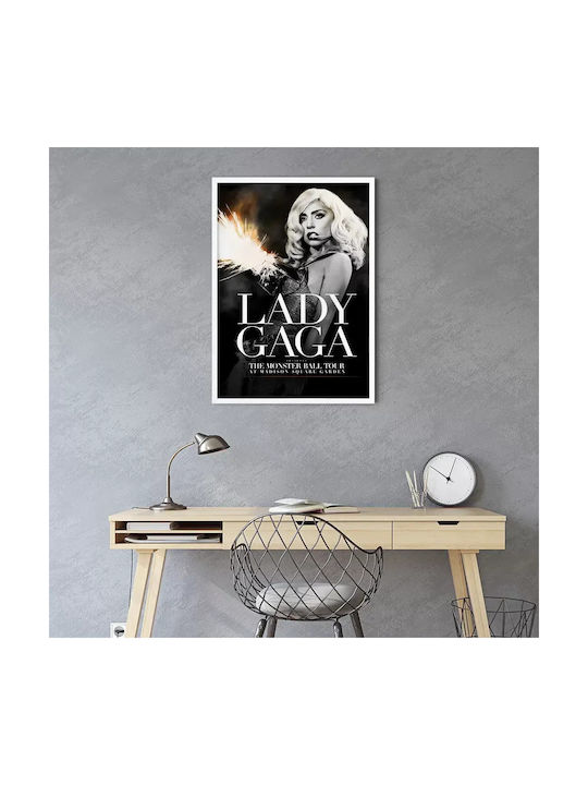 Music Poster Lady Gaga Ms063 40cm X 50cm Brown ...