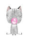 Детски Плакат Little Grey Cat 50x40см