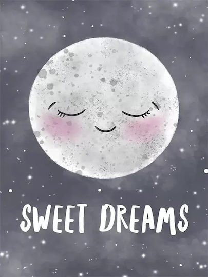 Παιδική Αφίσα Φεγγαράκι Sweet Dreams 50x40εκ.