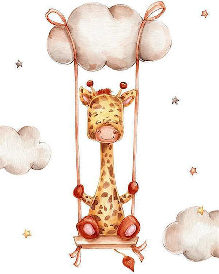 Kids Poster Giraffe In The Sky 50x40cm