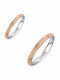 Ioannis Kosmima Bicolour 9K Wedding Rings Set