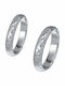 Ioannis Kosmima Set Wedding Rings from 9K White Gold