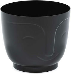 HowHomely Γλάστρα Πλαστική Black