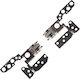 Laptop Hinges Bracket Set Hp Envy X360 15-fe 15-fh 15t-fe 15z-fh Tpn-c165 N47931-001 Am3vy00020 Am3vy00030 Am3vy000200 Am3vy000300 Left & Right No Brackets Code 1-hng0843