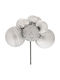 Iliadis Christmas Decorative 8 Pieces Silver
