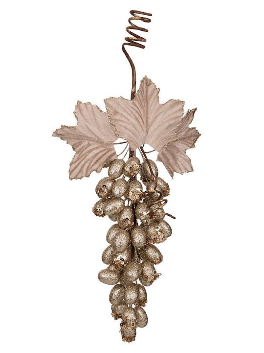 Iliadis Decorativ Floral De Crăciun Lung De 33cm Glitter