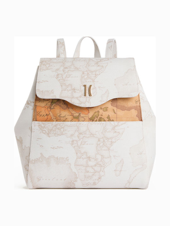 Women's White Backpack