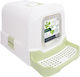 M-Pets Cat Toilet Closed White L69 x W42 x H41cm