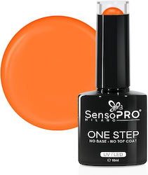 One Step Semi-permanent Nail Polish Sensopro Milano 10ml Orange Blossom #94