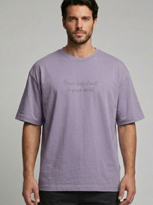 Brokers Jeans T-shirt Μωβ