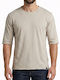 T-shirt Μπεζ