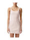 Summer Mini Slip Dress Pink V6GK11K3181 G67B