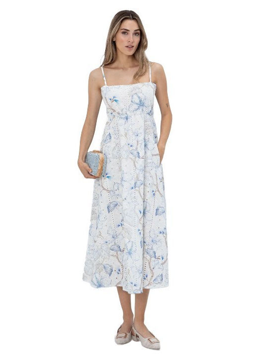 Rochie De Vară Pentru Femei Midi Floral