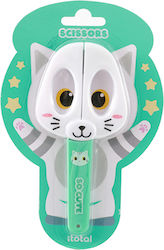 Foarfecă de Copii Toc I-total White Cat 14cm Xl3134 Foarfecă de Copii Toc I-total White Cat 14cm Xl3134