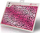 G-cube A4-gsl-17p Lux Leopard Pink Trim To Fit Notebook Skin 17''