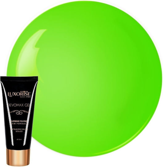 Polygel Revomax Gel Luxorise Neon Grün 15ml