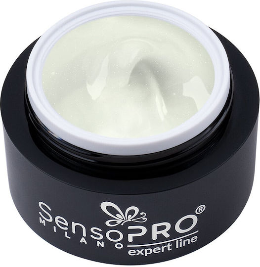 Expert Line Gel De Construcție Unghii Sensopro Milano Shimmer Lapte 30ml