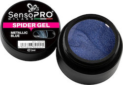 Spider Gel Sensopro Metallic Blue 5 Ml