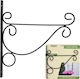 Kinzo Suport Pentru Plante Pandantiv Metalic Negru 26x28cm