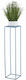 HowHomely Metal Blue Plant Stand 24x24x100cm