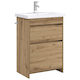 vidaXL Vanity Unit with Sink M61xD40xH84.5cm Oak