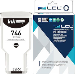 Tintenpatrone Lcl 746 Ersatz für HP 746 Schwarz Matt P2v83a 300 ml Designjet Z6 Z9+