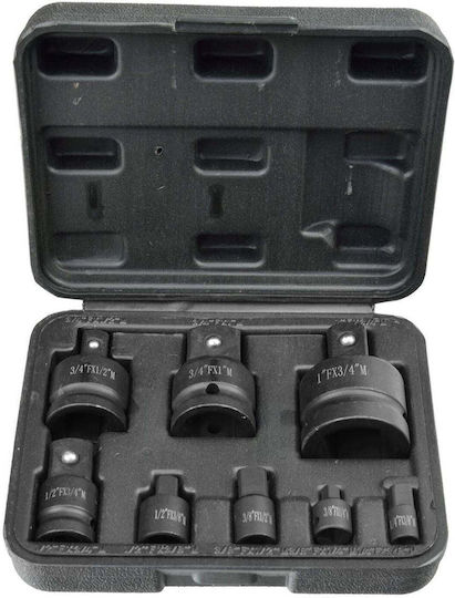 KB Global Steckdosen Pneumatisch Set 8 Stück
