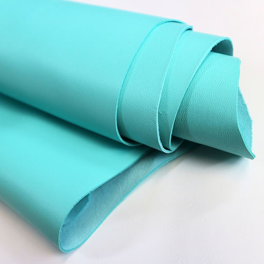 Leather Nappa Blue Curacao 1105nl 0.47-0.55 Square Meters