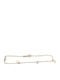 Gatsa Women's Bracelet Gold 9K with Pearls