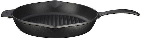 Lava Grill Pan Cast Iron with Enamel Coating 28cm