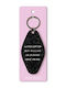 Introverted But Willing to Discuss True Crime Keychain Ohh Deer