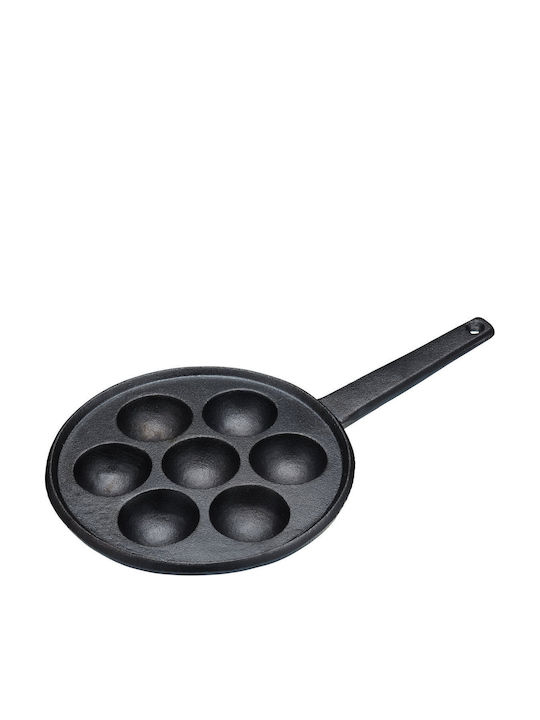 Kitchen Craft Pan for Pancakes Cast Iron with Non-Stick Coating 20.5cm