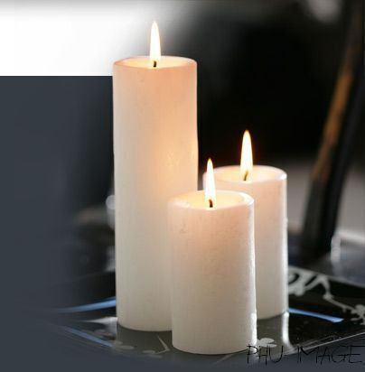 Aura Glass Διακοσμητικό Κερί Ασημί 5x10εκ.