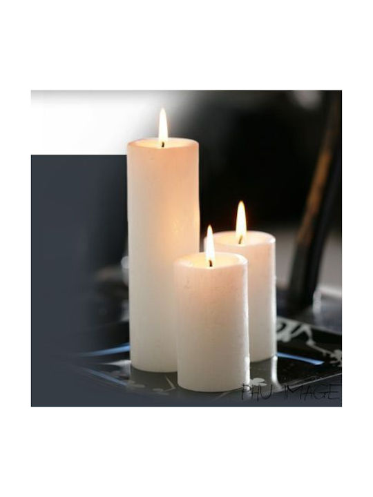 Aura Glass Lumânare Decorativă Roșie 4x6cm 4 Bucăți